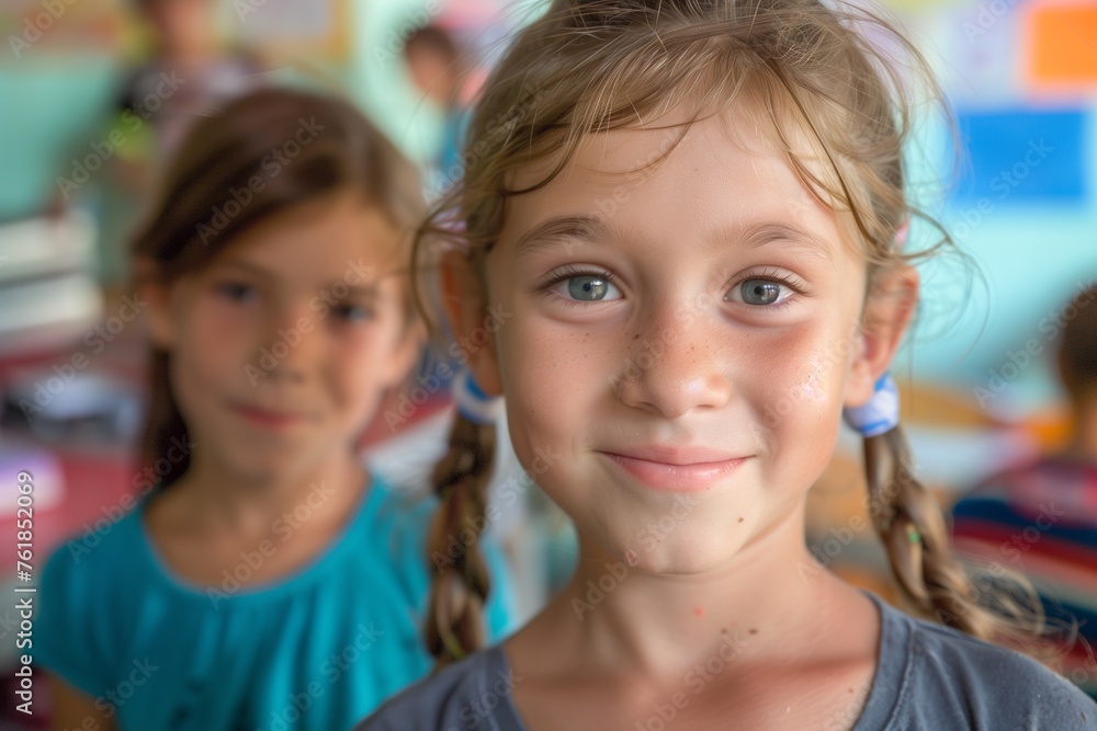child girl school group portrait student boy education happy elementary pupil friend young kid smiling caucasian female together childhood little class classroom child girl school group portrait student boy education happy elementary pupil friend young kid smiling caucasian female together childhood little class classroom
