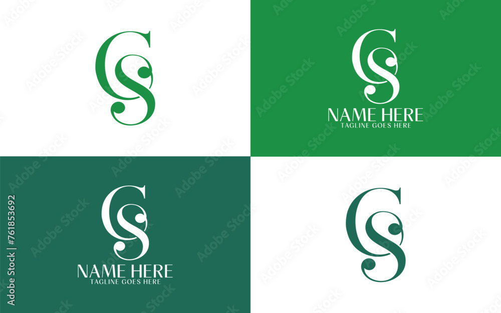 CS Letter Design, CS Letter Icon Vector Logo Minimalist Style CS Letter Design, CS Letter Icon Vector Logo Minimalist Style