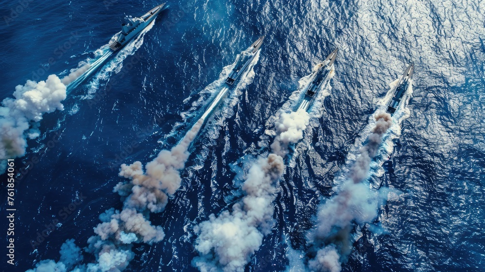 Precision Naval Maneuvers in High Definition