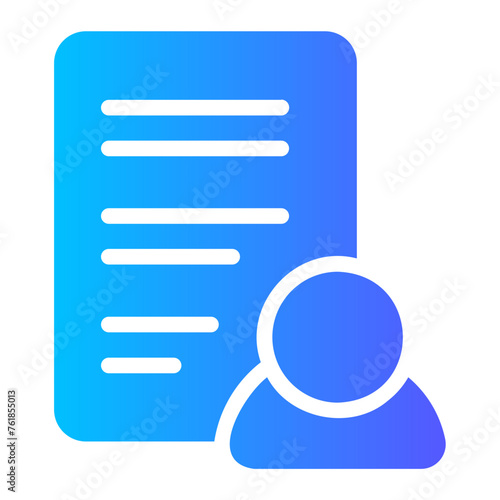 requirements gradient icon