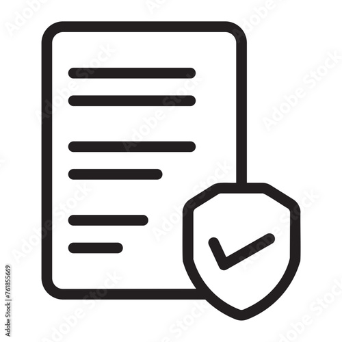 compliant line icon