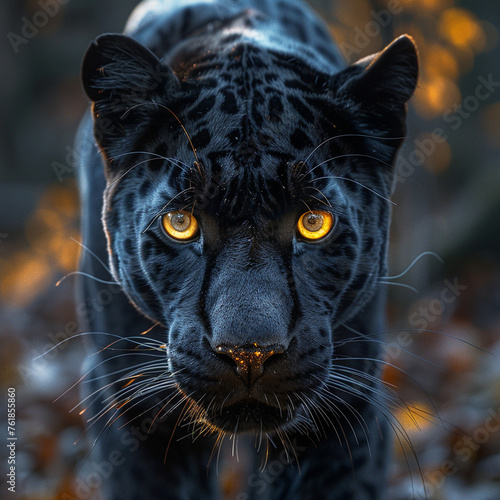 portrait of a panther