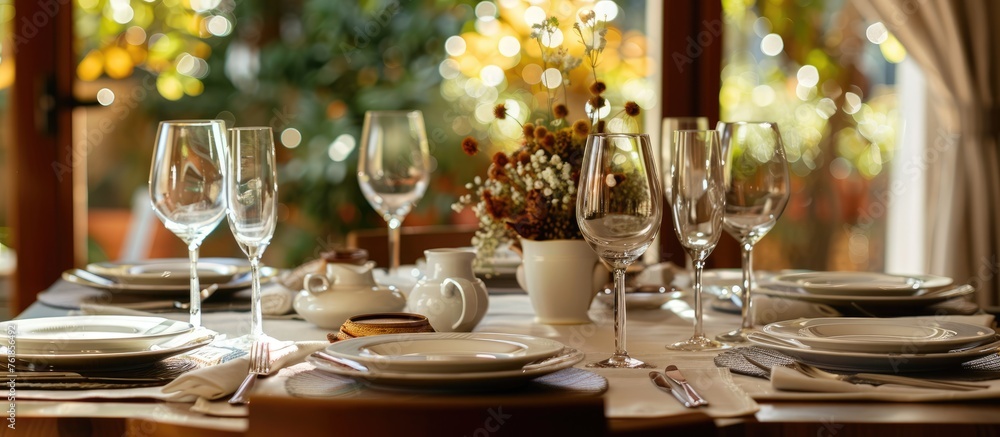 Setting the Table for a Meal Setting the Table for a Meal