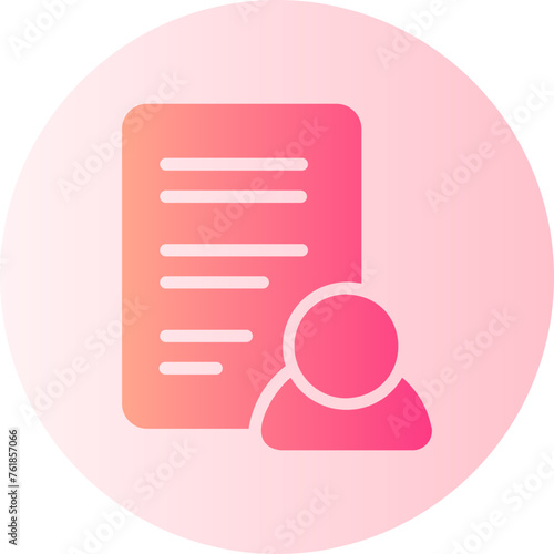 requirements gradient icon