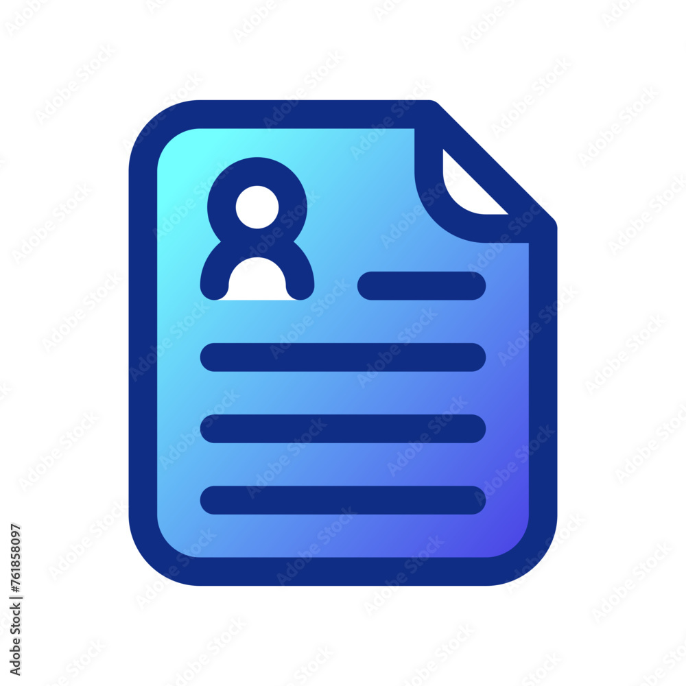 Editable curriculum vitae, cv, resume, file, document, data, bio vector icon. Work, job, office. Part of a big icon set family. Perfect for web and app interfaces, presentations, infographics, etc Editable curriculum vitae, cv, resume, file, document, data, bio vector icon. Work, job, office. Part of a big icon set family. Perfect for web and app interfaces, presentations, infographics, etc