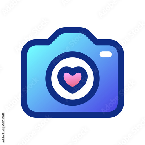 Editable wedding photography vector icon. Wedding, valentine, love, celebration. Part of a big icon set family. Perfect for web and app interfaces, presentations, infographics, etc