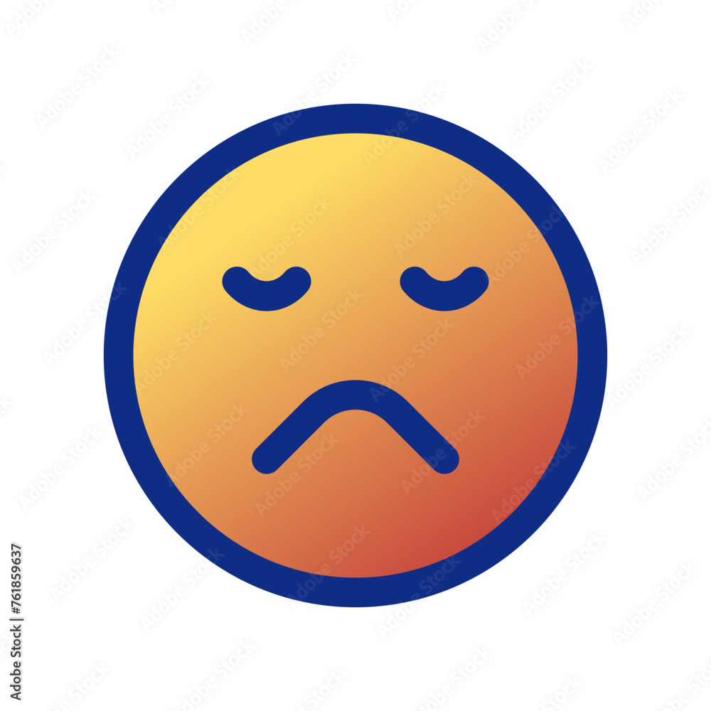 Editable frown, sad expression emoticon vector icon. Part of a big icon set family. Part of a big icon set family. Perfect for web and app interfaces, presentations, infographics, etc Editable frown, sad expression emoticon vector icon. Part of a big icon set family. Part of a big icon set family. Perfect for web and app interfaces, presentations, infographics, etc