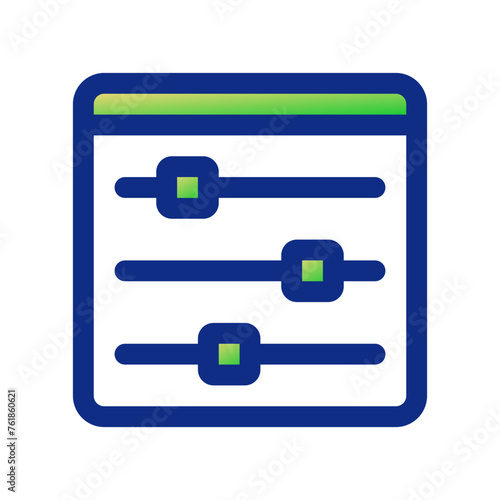 Editable setting, preferences, configuration vector icon. Part of a big icon set family. Perfect for web and app interfaces, presentations, infographics, etc