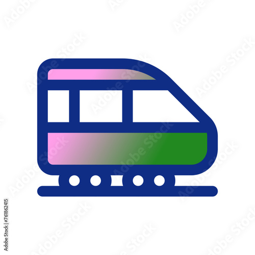 Editable subway train vector icon. Vehicles, transportation, travel. Part of a big icon set family. Perfect for web and app interfaces, presentations, infographics, etc