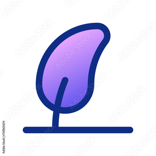 Editable windy tree vector icon. Part of a big icon set family. Perfect for web and app interfaces, presentations, infographics, etc