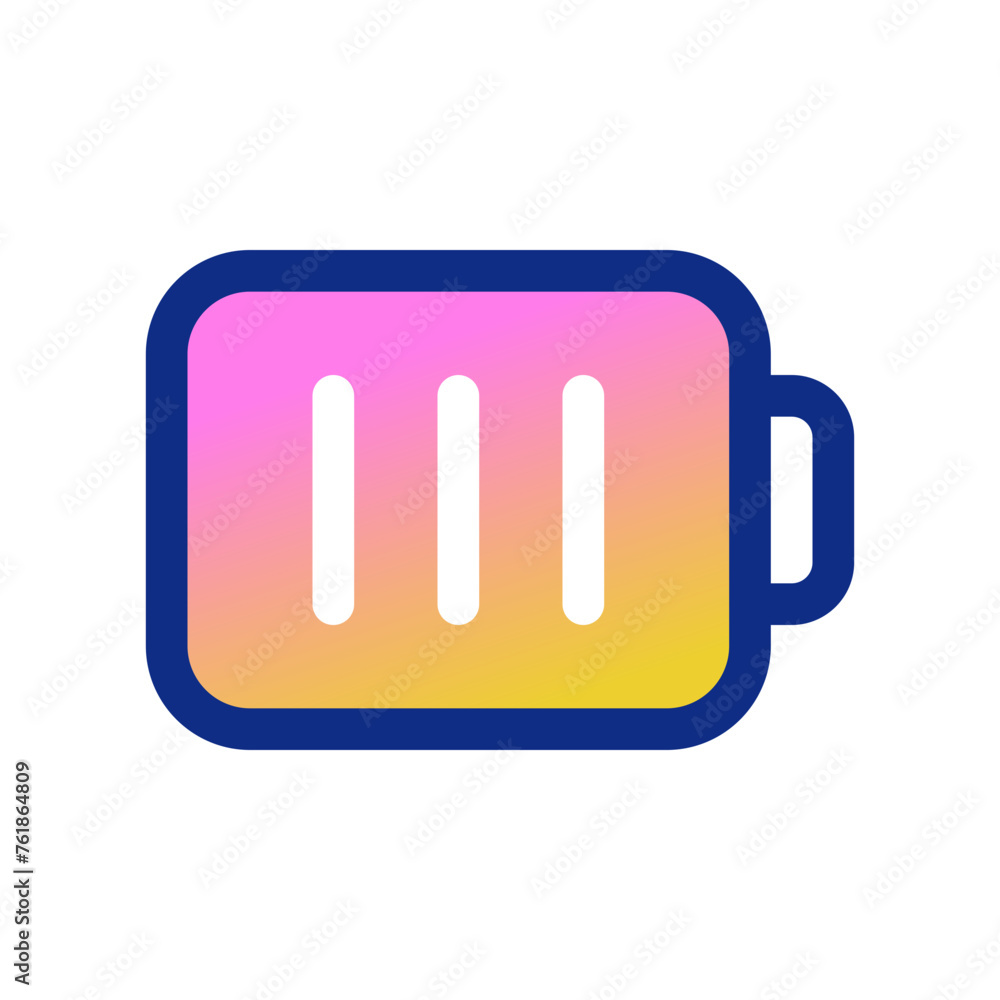 Editable vector battery icon. Part of a big icon set family. Perfect for web and app interfaces, presentations, infographics, etc Editable vector battery icon. Part of a big icon set family. Perfect for web and app interfaces, presentations, infographics, etc