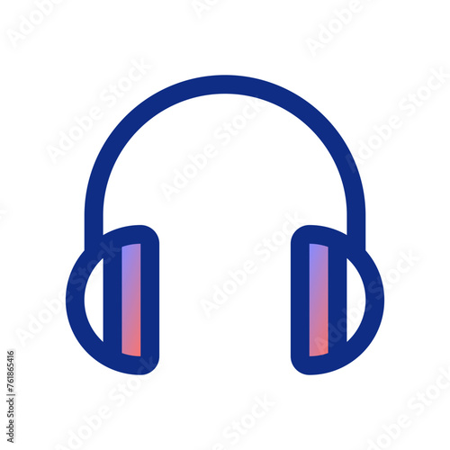 Editable vector headphones earmuffs icon. Black, transparent white background. Part of a big icon set family. Perfect for web and app interfaces, presentations, infographics, etc