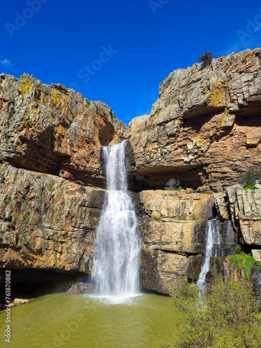 La Cimbarra waterfall in the Despeñaperros National Park, province of Jaén