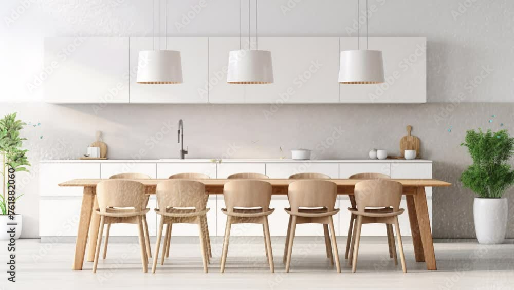 Luxury modern house: Chair by window overlooking scenic view Seamless looping 4k time-lapse virtual video animation background. Generated AI Luxury modern house: Chair by window overlooking scenic view Seamless looping 4k time-lapse virtual video animation background. Generated AI