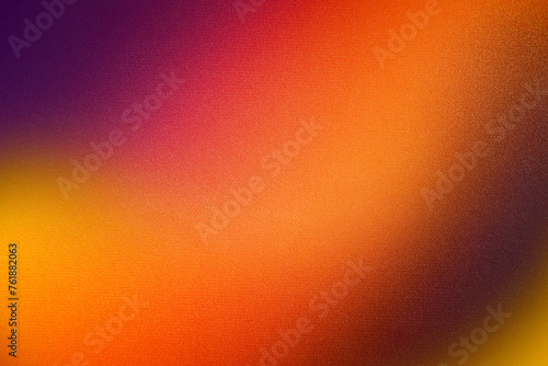 Black blue purple magenta red brown coral orange gold yellow abstract background. Color gradient ombre mix. Grain noise rough dust. Bright light neon glow glitter metal shine fire burnt hot. Design. photo