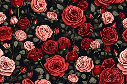 bunch of roses 