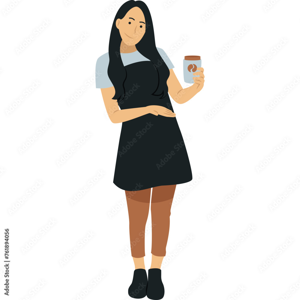 Waiters Illustration Vector Waiters Illustration Vector
