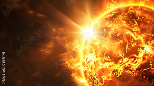 太陽フレアのエナジー © racoo