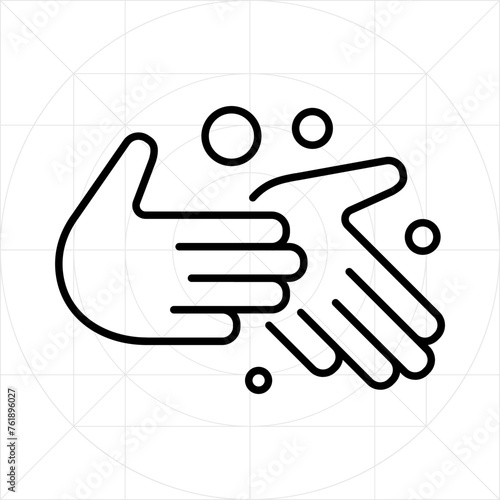 Illustration of a Hand Wash
