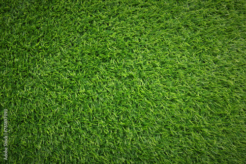 Fresh green grass as background outdoors, top view © New Africa