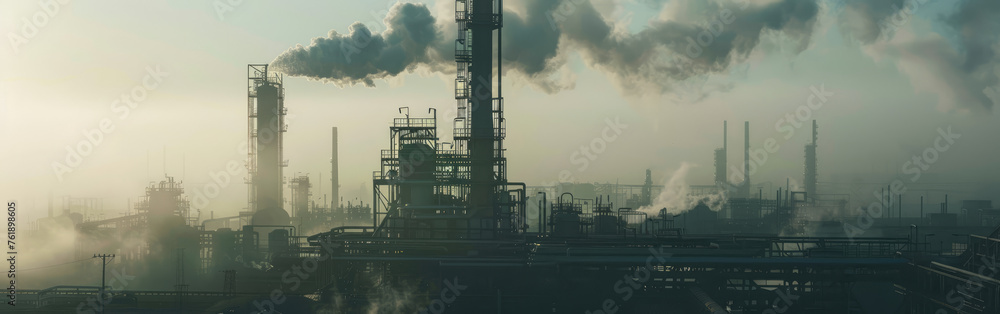 View of beautiful Petrochemical/oil and gas/chemical plant View of beautiful Petrochemical/oil and gas/chemical plant