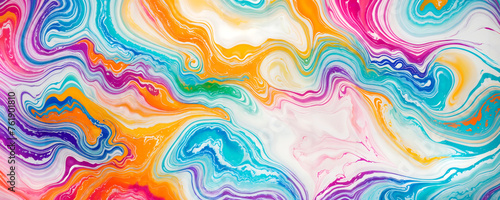 Colorful wave pattern abstract background