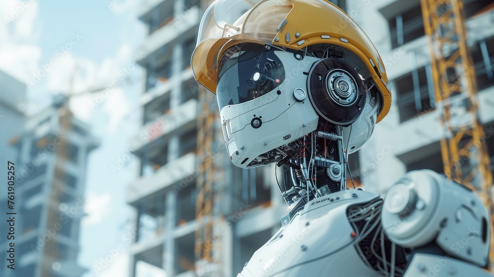 Robotic Safety Inspector Surveying Construction Site for Compliance and Hazards
Robotic Safety Inspector Surveying Construction Site for Compliance and Hazards