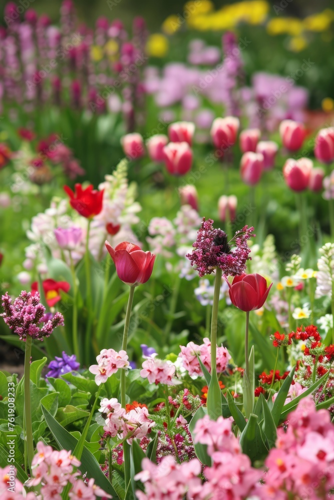 Explore the joy of springtime awakening with blossoming flowers, chirping birds, and gentle breezes carrying the scent of fresh blooms, Generative AI Explore the joy of springtime awakening with blossoming flowers, chirping birds, and gentle breezes carrying the scent of fresh blooms, Generative AI