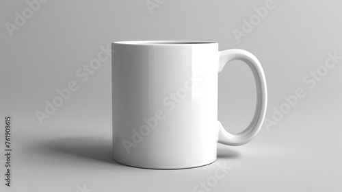 white mug coffee mockup © irawan
