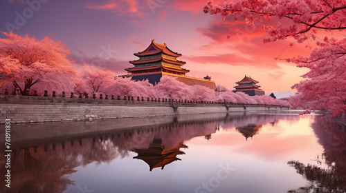 Forbidden Splendor: Crimson Walls Guard Beijing's Historic Heart