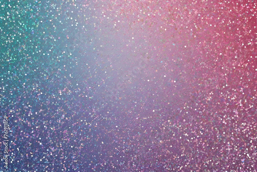 Multicolor glitter background, pink blue gradient