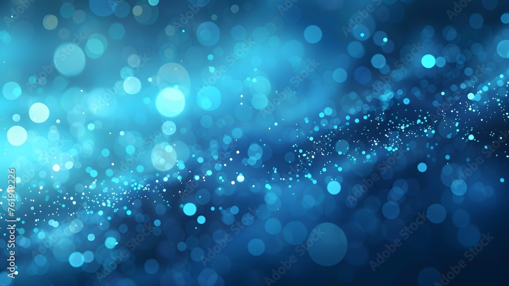 abstract blue background wave light