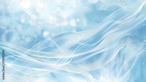 abstract blue background wave light
