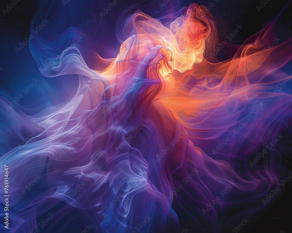 Obraz premium Plasma Denizens Star Elementals