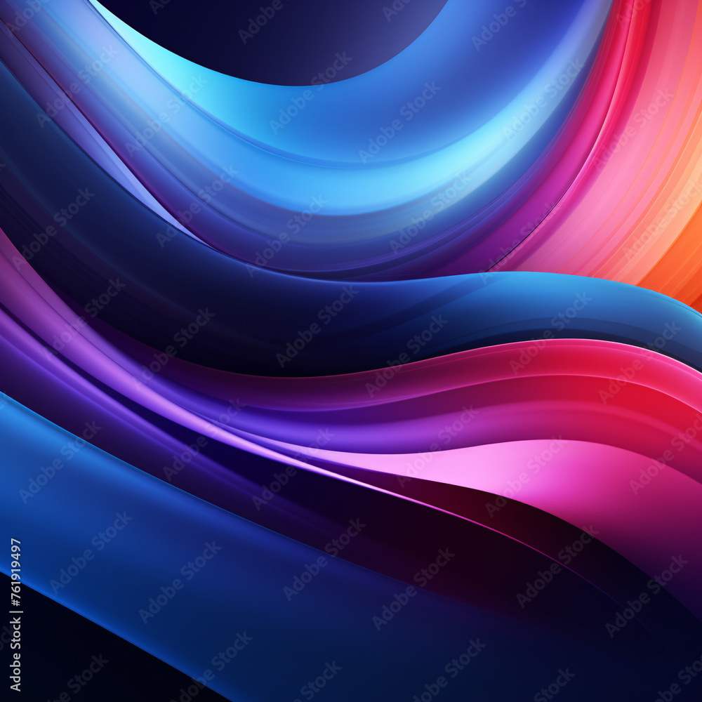 Radiant abstract creation by illustrator Radiant abstract creation by illustrator