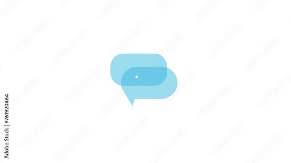 Messages icon animation, correct or right choice icon receive message icon Messages icon animation, correct or right choice icon receive message icon