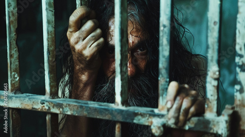 Behind the bars