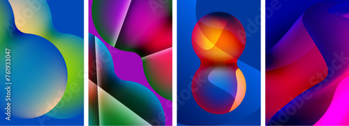 Abstract colors. Abstract backgrounds for wallpaper, business card, cover, poster, banner, brochure, header, website