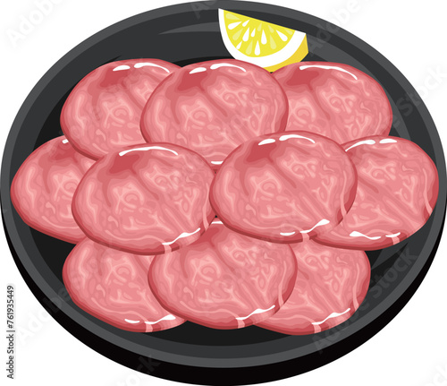 焼肉：牛タン