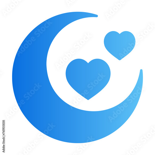 honeymoon gradient icon