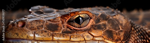 Close-up of a reptiles textured skin, symbolizing the diversity of life and the need for broad conservation efforts