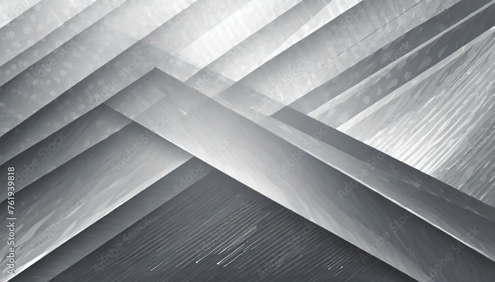 Fototapeta premium Grey white abstract background paper shine and layer element vector for presentation design. Suit for business, corporate, institution, party, festive, seminar, and talks