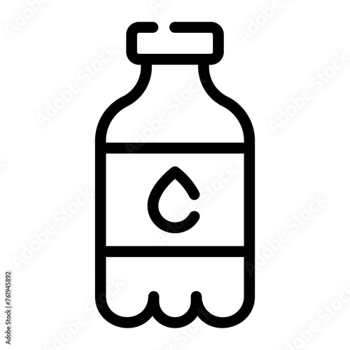 mineral water Line Icon