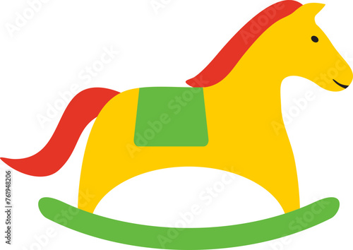 Rocking horse illustration