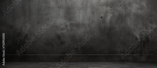 Dark concrete wall background.