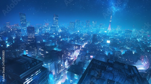 都会の夜景12