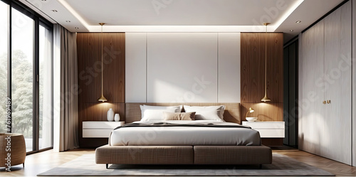 Bedroom Interior Design with various types and styles of decoration