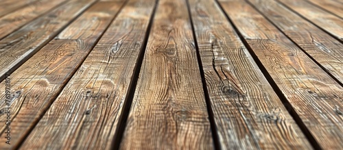 Wooden Floor Perspective , Plank Texture Background