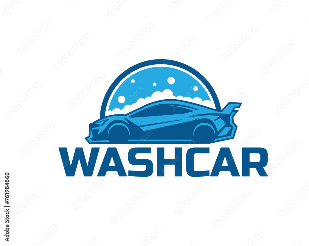 wash car logo vector illustration wash car logo vector illustration