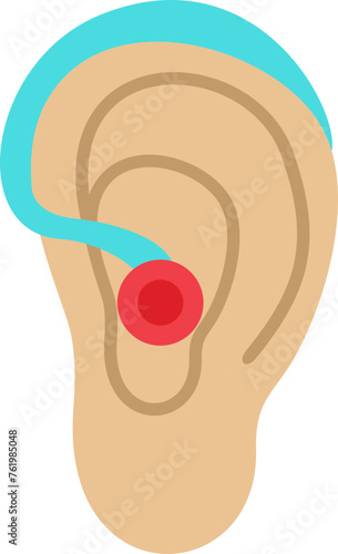 Hearing aid illustration
